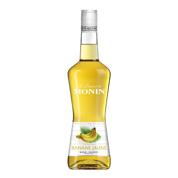 Produktbillede af Monin Liqueur Banane Jaune / Banan Fl 70 på tilbud – premium kvalitet og detaljer