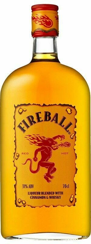 Fireball Cinnamon Whisky Liqueur Fl 70 ❤ Kæmpe udvalg i FIREBALL ❤ Billig fragt og hurtig levering 2 - 5 hverdage - Varenummer: BAR-16576 / Ean: '088004023492 på lager - Udsalg på Drikkevarer Blandingsspiritus Likør Spar op til 51% - Over 360 kendte mærker på udsalg