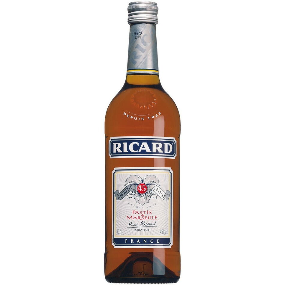 Produktbillede af Pastis Ricard De Marseille Fl 70 på tilbud i brug