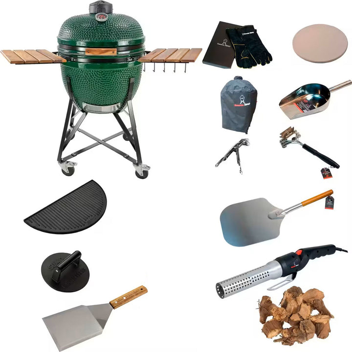Kamado sumo Maxi Stor Grillpakke, grøn