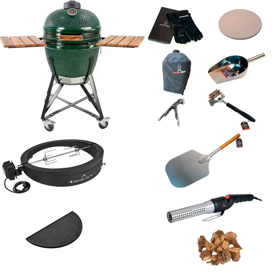 Kamado sumo Midi Deluxe pakke, grøn