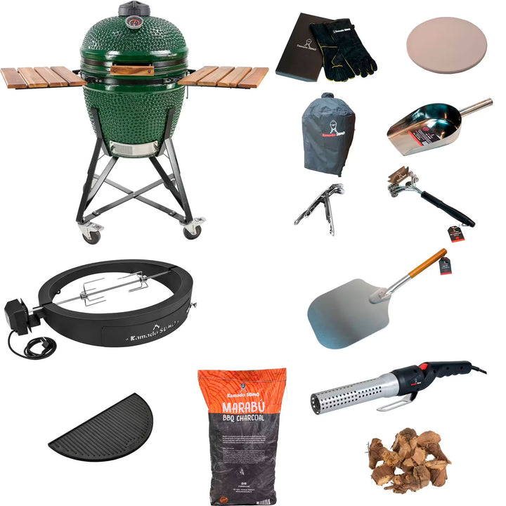 Kamado sumo Midi Deluxe pakke, grøn