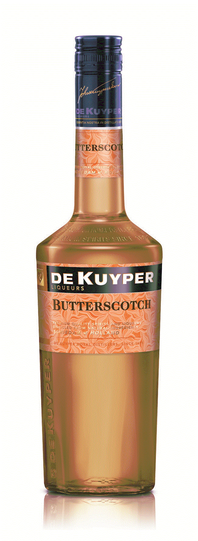 Produktbillede af De Kuyper Liqueur Butterscotch / Flødekaramel Fl 70 på tilbud i premium kvalitet