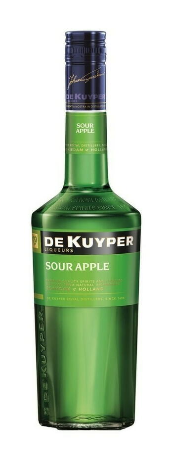 Produktbillede af De Kuyper Liqueur Sour Apple / Sure Æbler Fl 70 på tilbud – premium kvalitet og detaljer