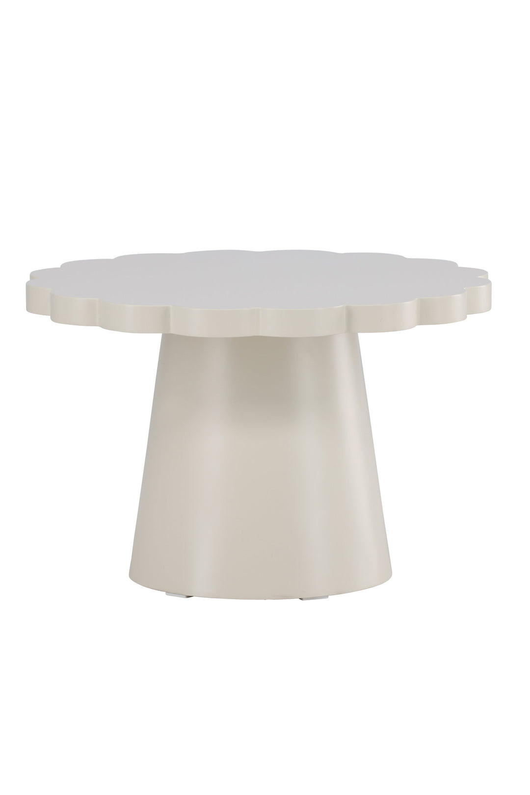 VENTURE DESIGN Krull sofabord organisk beige MDF Ø70x45
