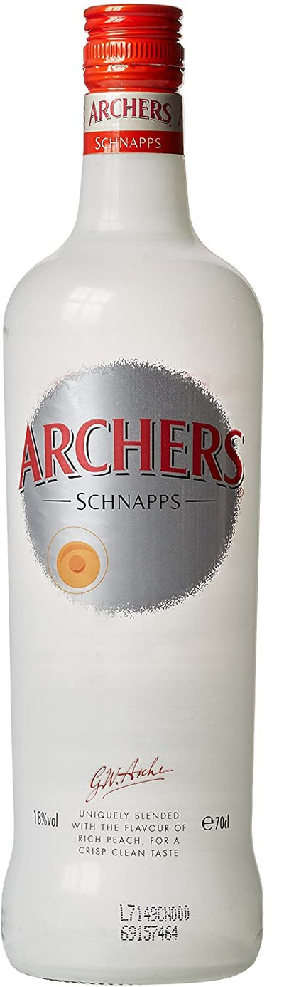 Archer's Peach Schnapps Fl 70 ❤ Kæmpe udvalg i ARCHERS ❤ Billig fragt og hurtig levering 2 - 5 hverdage - Varenummer: BAR-651405 / Ean: på lager - Udsalg på Drikkevarer Spiritus Snaps Spar op til 55% - Over 400 kendte brands på udsalg