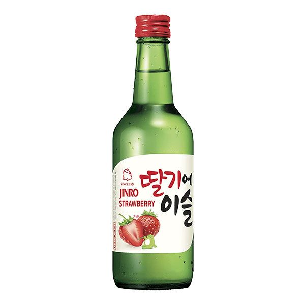 Produktbillede af Jinro Chamisul Strawberry Soju Fl 35 på tilbud i premium kvalitet