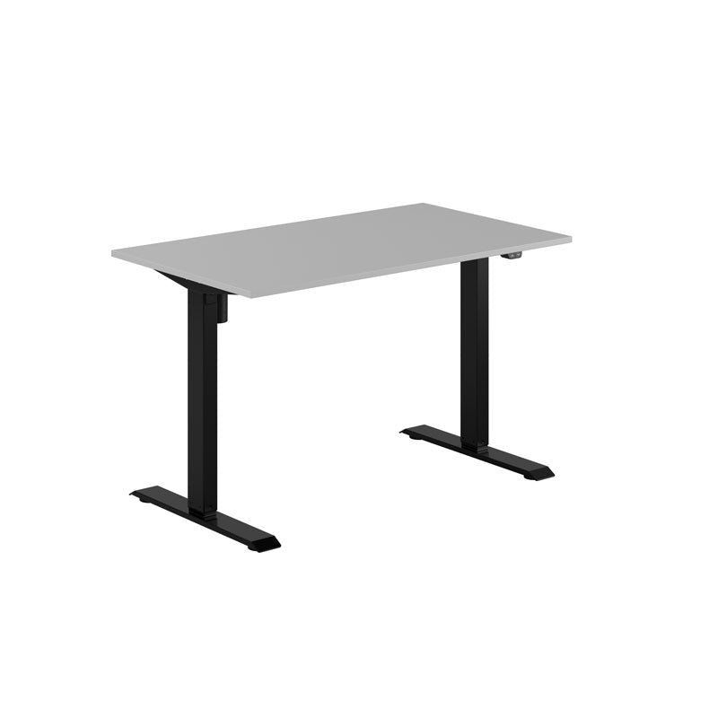 Produktbillede af EASY Hæve/Sænkebord m/1 motor 120x70cm Grå-sort på tilbud