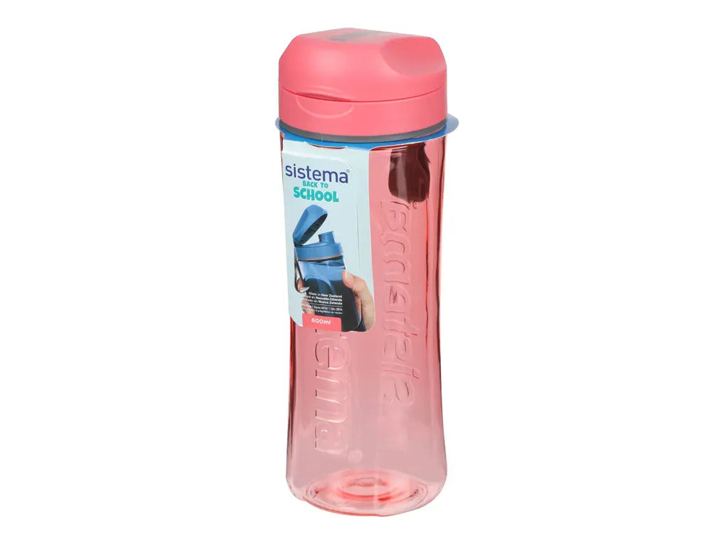Produktbillede af Sistema Tritan Swift Bottle 600ml pink i premium kvalitet