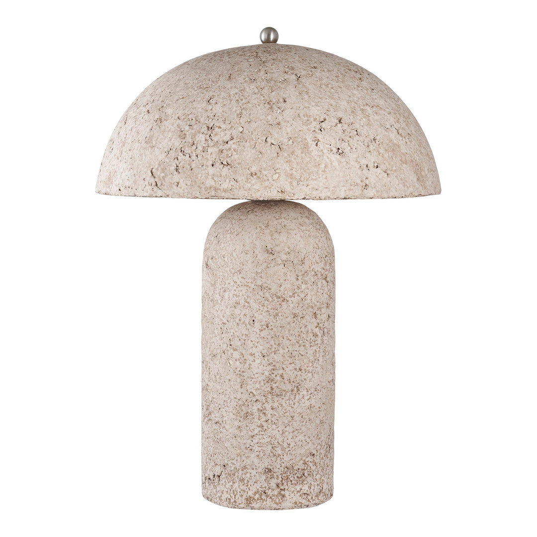 HOUSE NORDIC Astley bordlampe stone grå papmaché