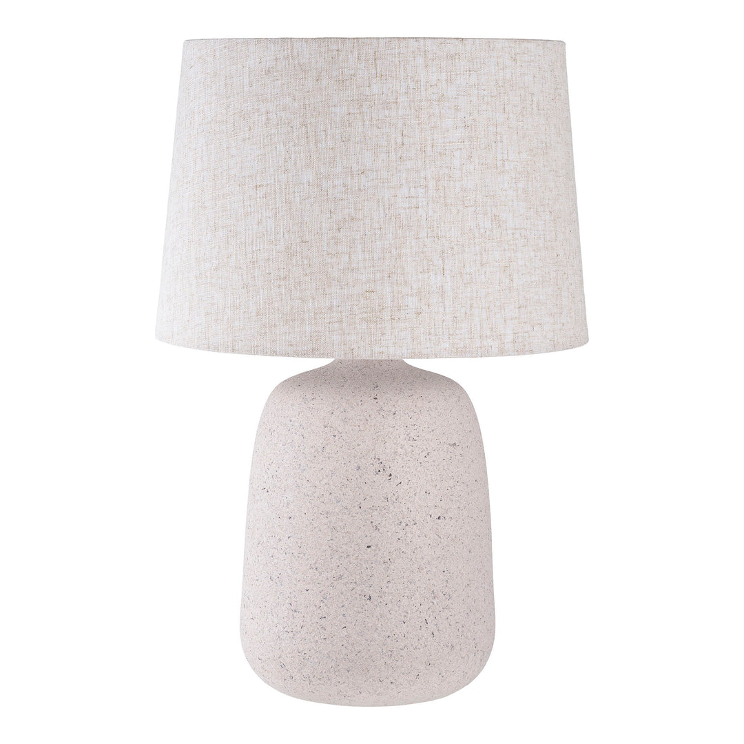 Produktbillede af HOUSE NORDIC Croft bordlampe stone beige keramik i premium kvalitet