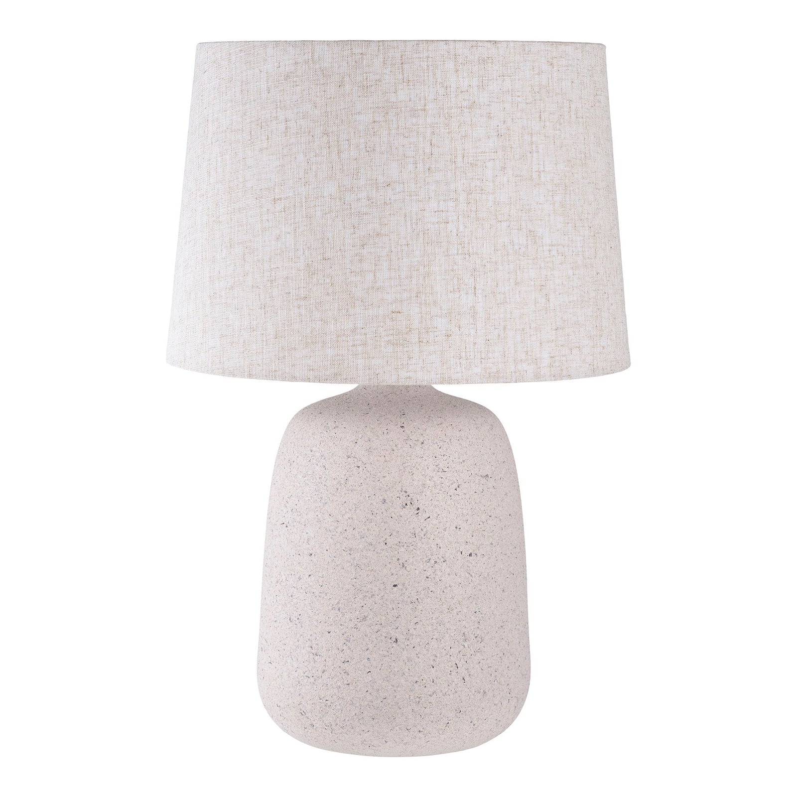 Produktbillede af HOUSE NORDIC Croft bordlampe stone beige keramik i premium kvalitet