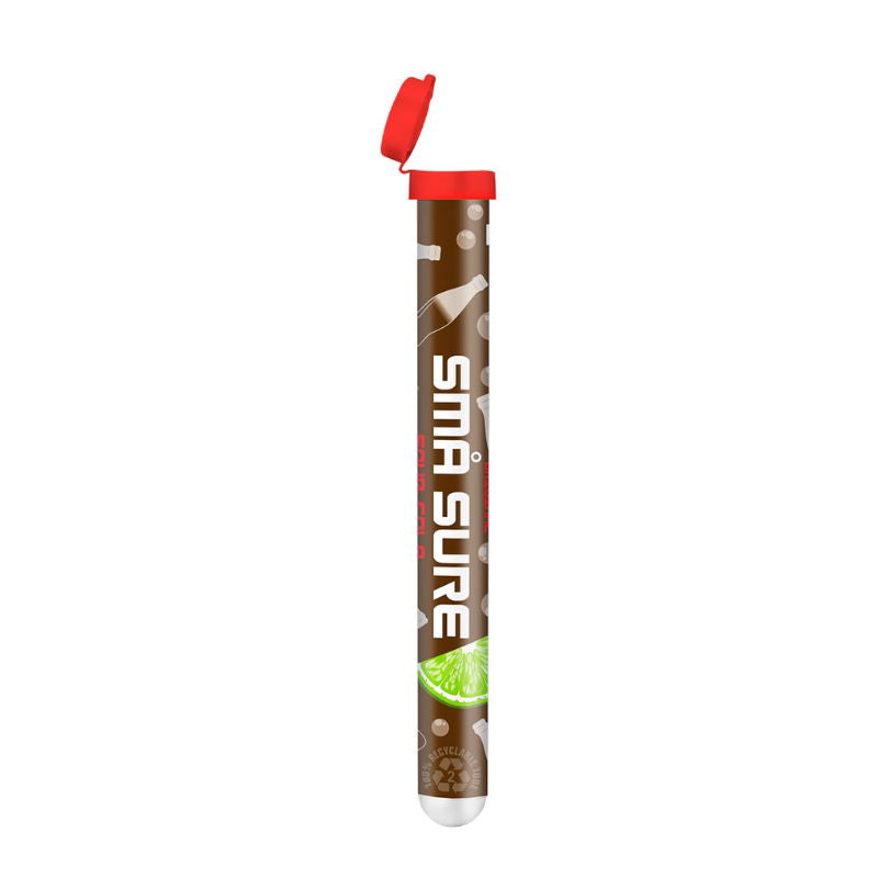 Produktbillede af Små Sure Cola 50x2cl Shotsrør på tilbud i premium kvalitet