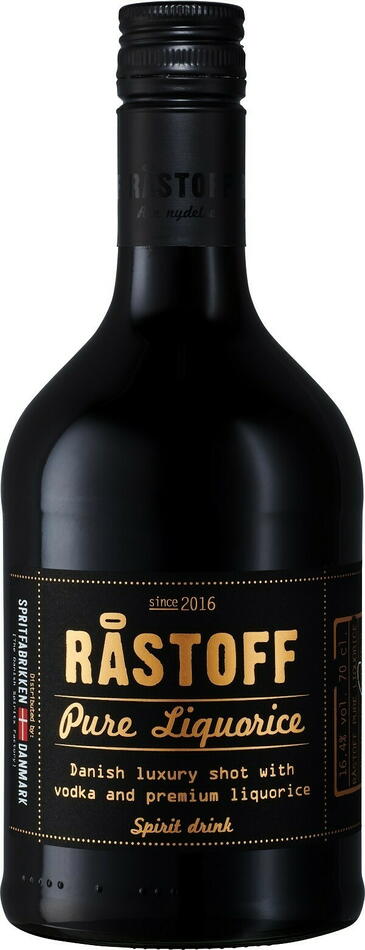 Produktbillede af Råstoff Pure Lakrids Fl 70 på tilbud i premium kvalitet