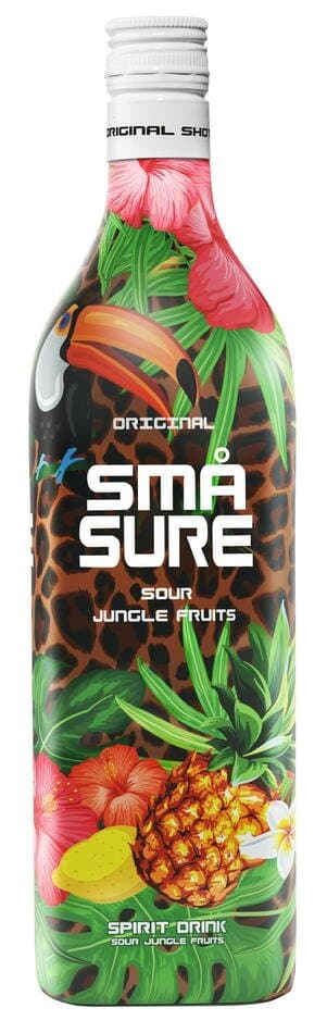 Små Sure Jungle Fruits 1 Ltr ❤ Kæmpe udvalg i SMÅ ❤ Billig fragt og hurtig levering 2 - 5 hverdage - Varenummer: BAR-13520 / Ean: '5706844521712 på lager - Udsalg på Drikkevarer Blandingsspiritus Shots Spar op til 53% - Over 322 kendte brands på udsalg