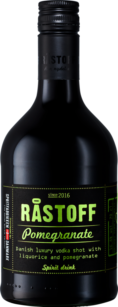 Råstoff Pomegranate Fl 70 ❤ Stort online udvalg i RAASTOFF ❤ Billig fragt og hurtig levering 2 - 5 hverdage - Varenummer: BAR-18069 / Ean: '5706844522801 på lager - Udsalg på Drikkevarer | Blandingsspiritus | Shots Spar op til 59% - Over 454 kendte brands på udsalg