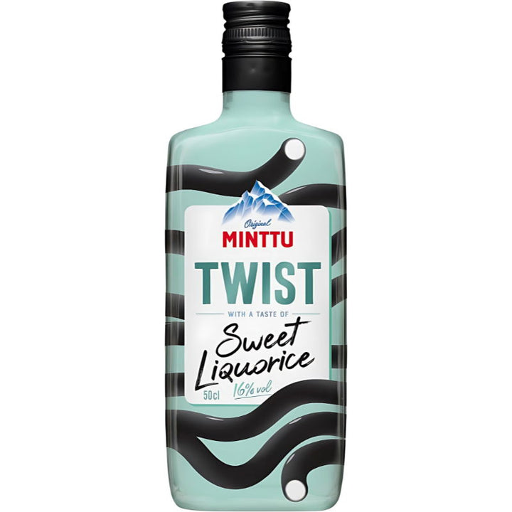 Produktbillede af Minttu Twist Sweet Liquorice Fl 50 på tilbud – premium kvalitet og detaljer