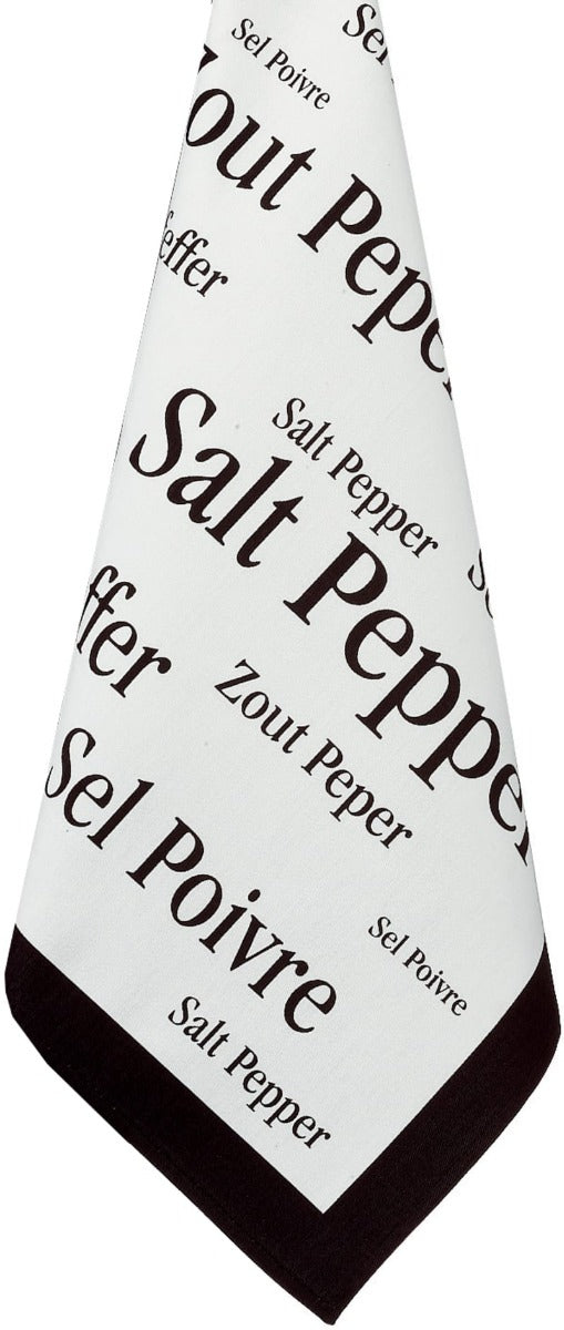 Produktbillede af Viskestykke SEL & POIVRE NOIR 50 X 70 cm på tilbud i høj kvalitet
