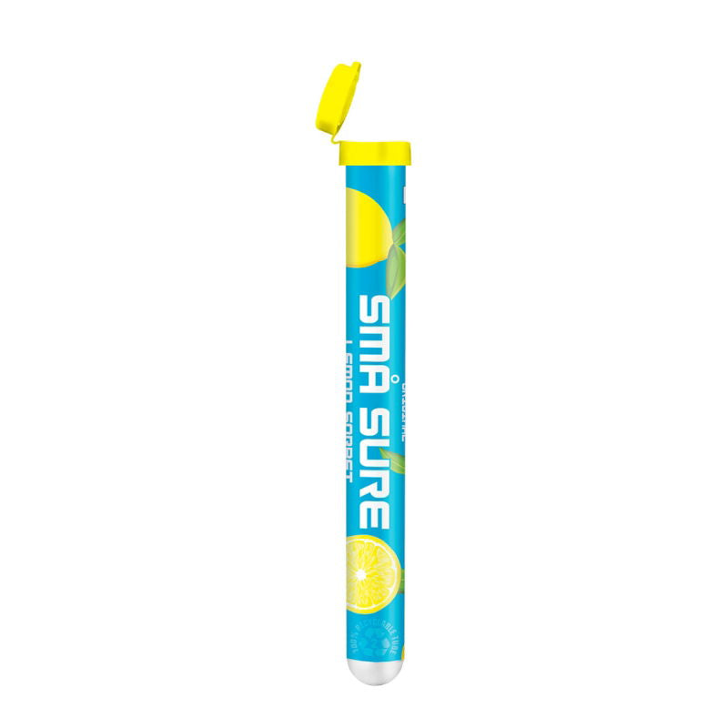 Produktbillede af Små Sure Lemon Sorbet 50x2cl Shotsrør på tilbud i premium kvalitet