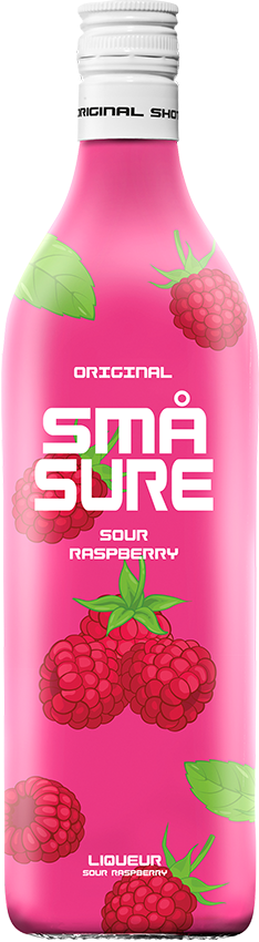 Produktbillede af Små Sure Raspberry 1 Ltr på tilbud i premium kvalitet