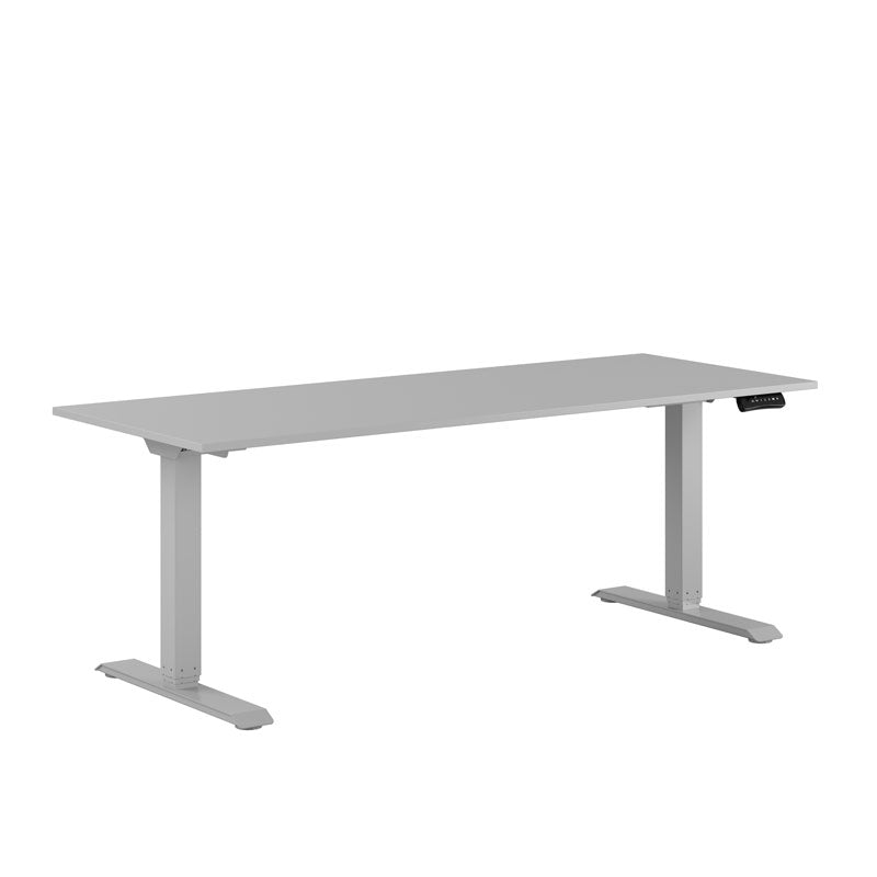 Produktbillede af Premium Hæve/Sænkebord m/2 motorer 180x70cm Eg-sort på tilbud