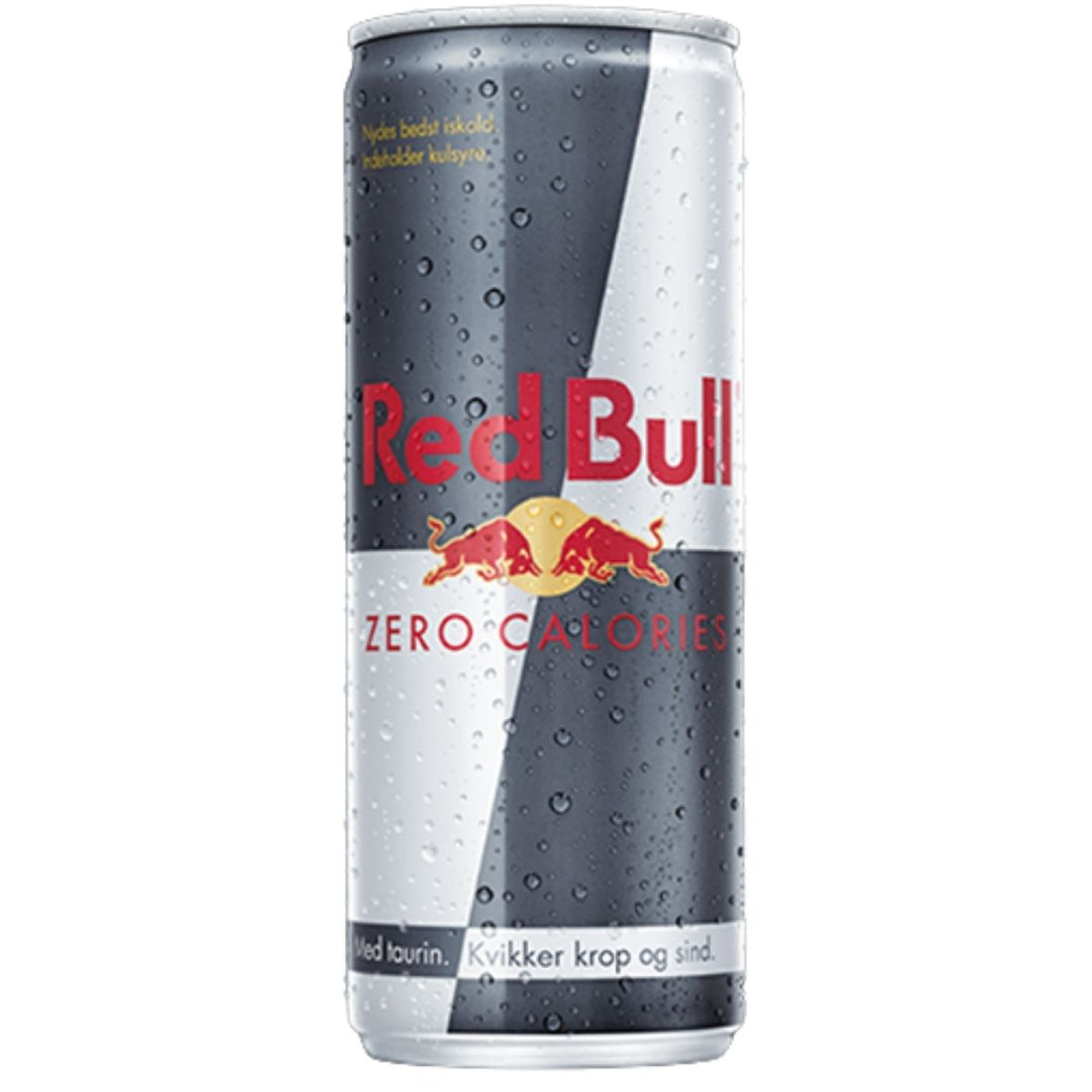 Produktbillede af Red Bull Zero 25cl på tilbud i brug