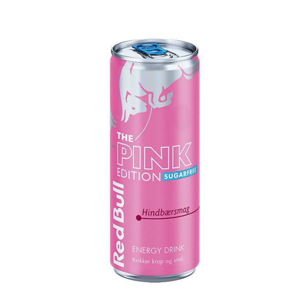 Produktbillede af Red Bull Pink Edition Sugar Free 25cl på tilbud i premium kvalitet