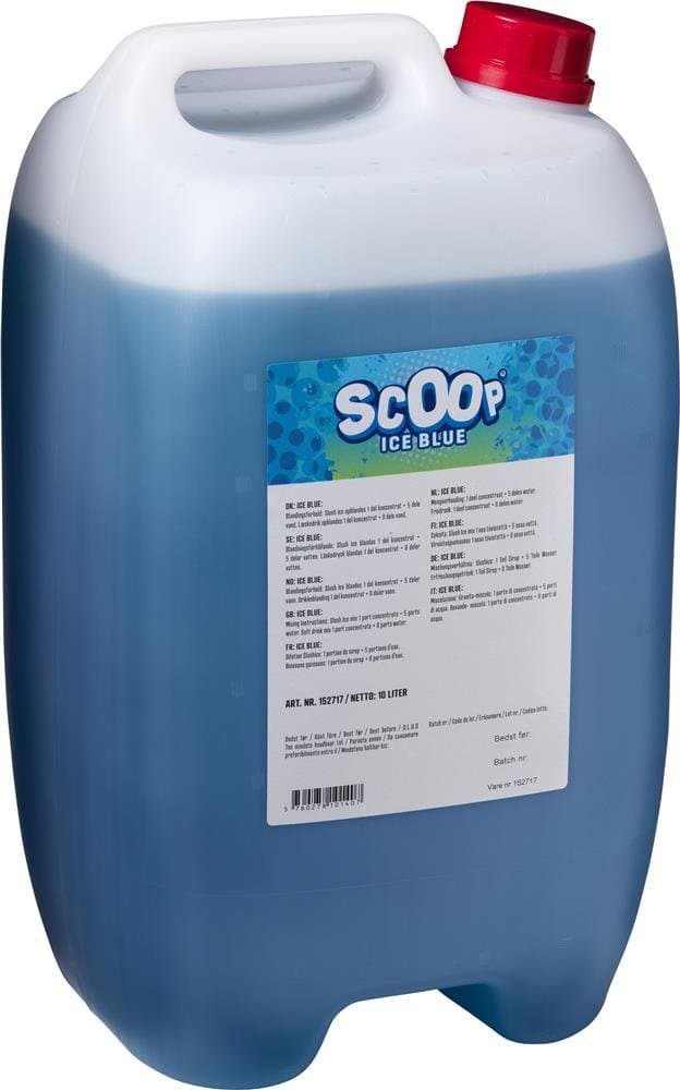 Scoop Slushice Koncentrat Ice Blue, 10l ❤ Kæmpe udvalg i SCOOP ❤ Billig fragt og hurtig levering 2 - 5 hverdage - Varenummer: BAR-11884 / Ean: '5760278101407 på lager - Udsalg på Drikkevarer Vand og mixere Sluch ice Spar op til 62% - Over 434 design brands på udsalg