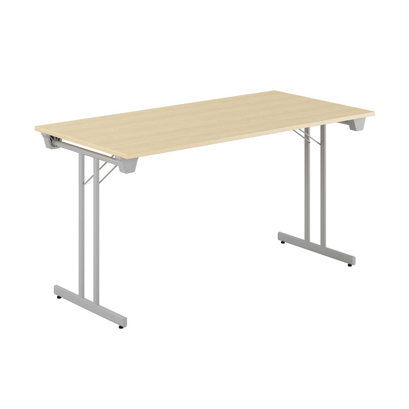 Produktbillede af Dinner Style 140x70cm Sammenklappeligt bord Birk-grå på tilbud
