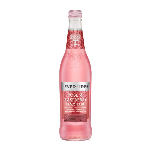 Produktbillede af Fever-tree Rosé & Hindbær Lemonade 50cl på tilbud i premium kvalitet