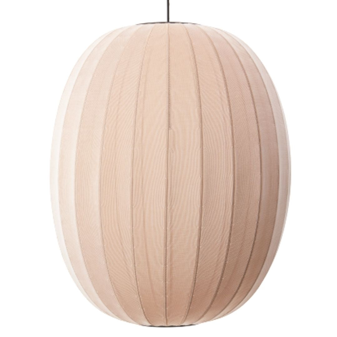 Produktbillede af Knit-Wit 65 High Oval Pendel Sand Stone Made by Hand i premium kvalitet