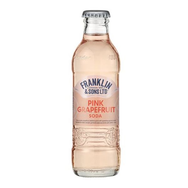 Produktbillede af Franklin & Sons Pink Grapefruit 20 Cl på tilbud – premium kvalitet og detaljer