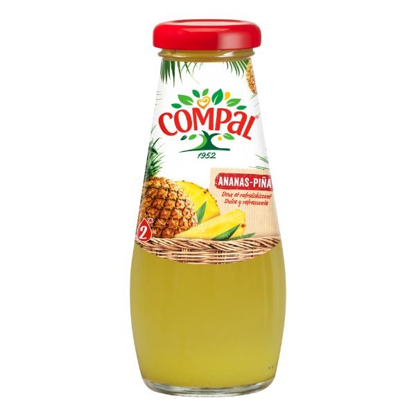Compal Ananas Juice 20 Cl ✔ Kæmpe udvalg i  Compal ✔ Billig fragt og hurtig levering 2 - 5 hverdage - Varenummer: BAR-673147 / Ean: '56011515611454 på lager - Udsalg på Drikkevarer | Vand og mixere | Mixer Spar op til 65% - Over 785 kendte brands på udsalg