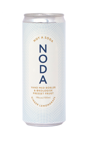 Produktbillede af Noda Ginger Lemongrass 33cl på tilbud i premium kvalitet