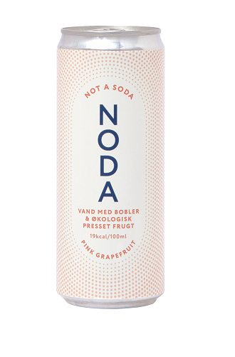 Produktbillede af Noda Pink Grapefruit 33cl på tilbud i premium kvalitet