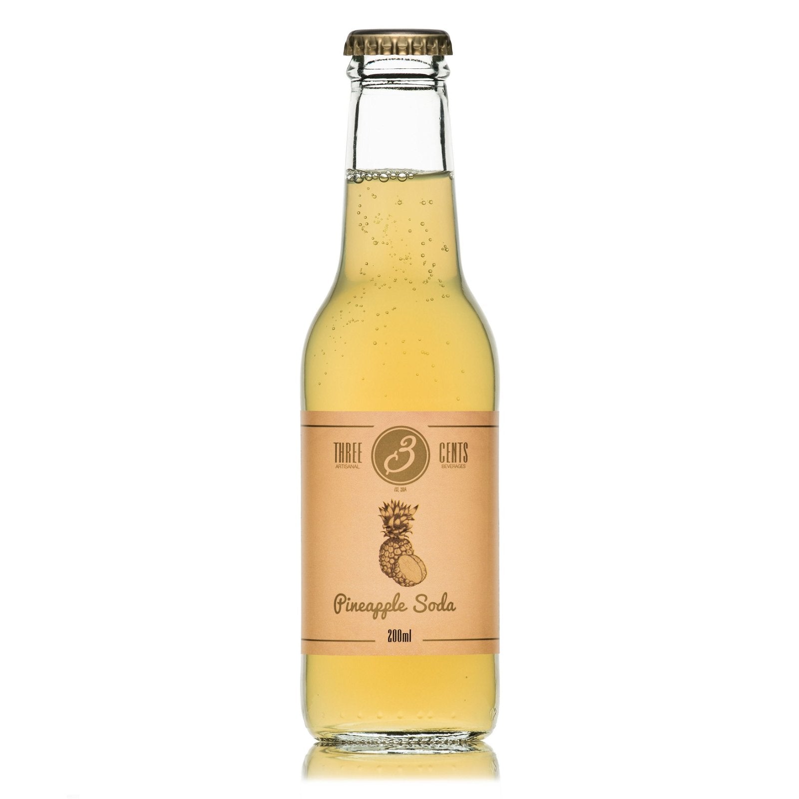 Three Cents Pineapple Soda (24x20cl +Pant) ❤ Kæmpe udvalg i ThreeCents ❤ Billig fragt og hurtig levering 2 - 5 hverdage - Varenummer: BAR-630123 / Ean: '5060671000582 på lager - Udsalg på Drikkevarer Vand og mixere Mixer Spar op til 57% - Over 434 design brands på udsalg