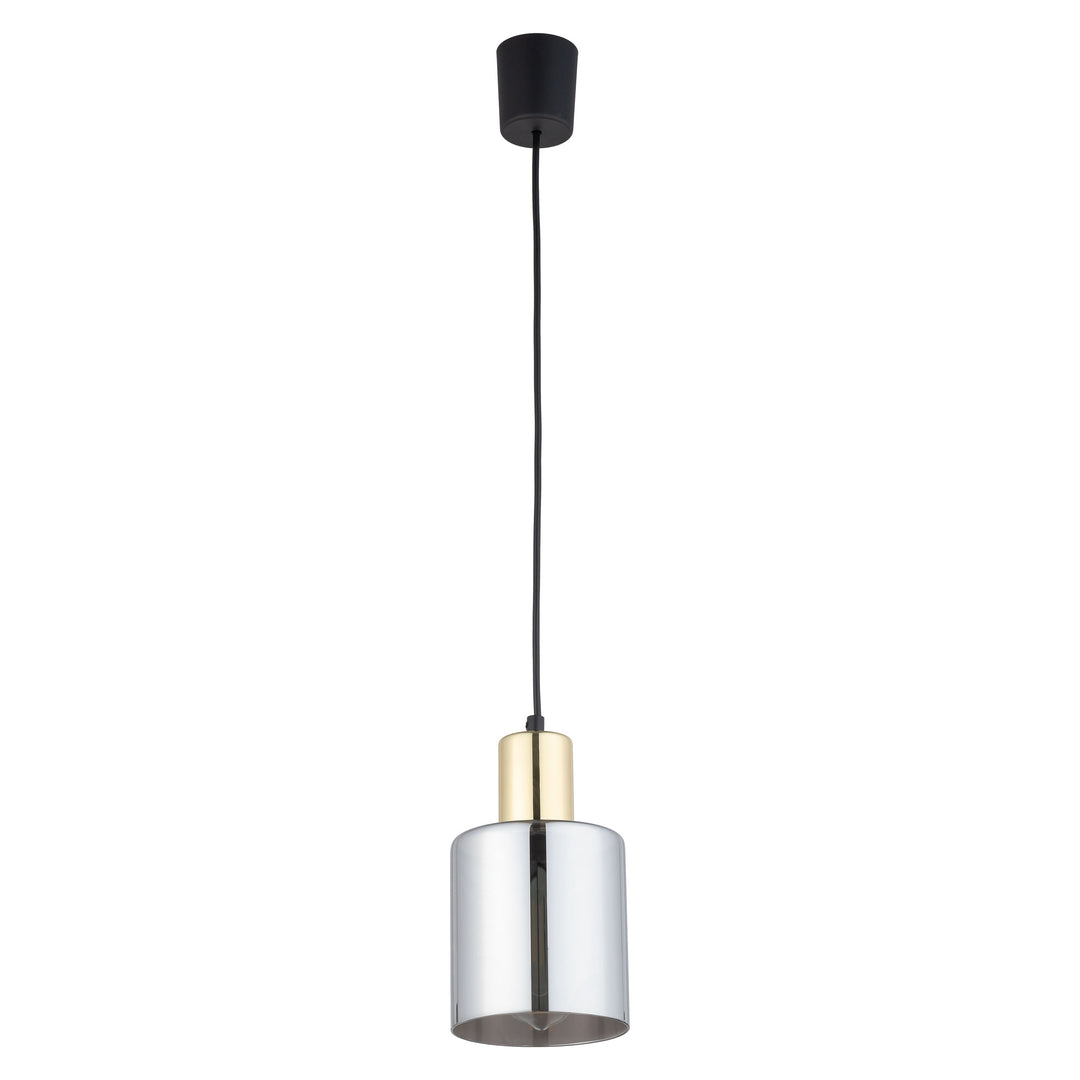 TK Sierra loftlampe glas og guld metal