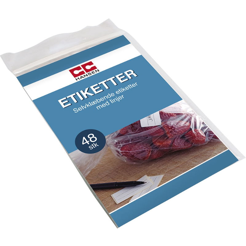 Produktbillede af Selvklæbende Etiketter Cc Hansen på tilbud i premium kvalitet