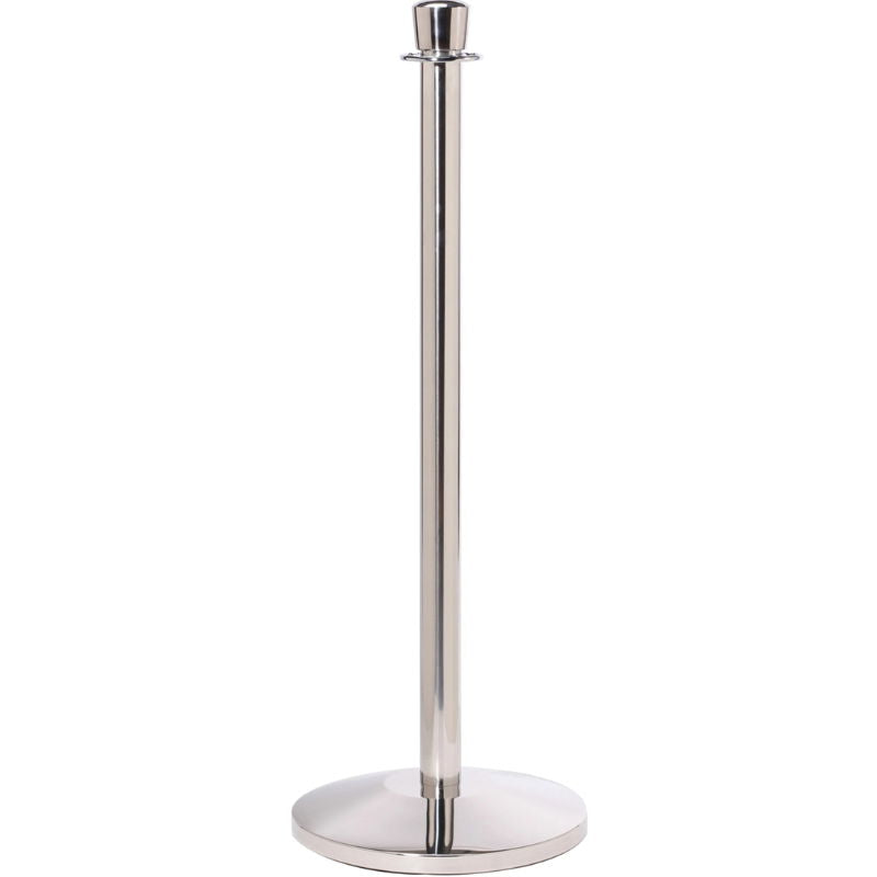 Produktbillede af Afspærringsstolpe Sølv 100 x 35 Cm. på tilbud – premium kvalitet og detaljer