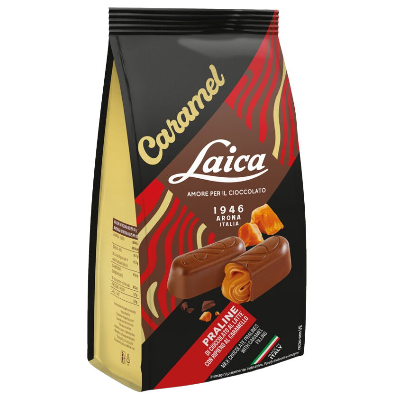Produktbillede af Praline Karamel 90g på tilbud i premium kvalitet