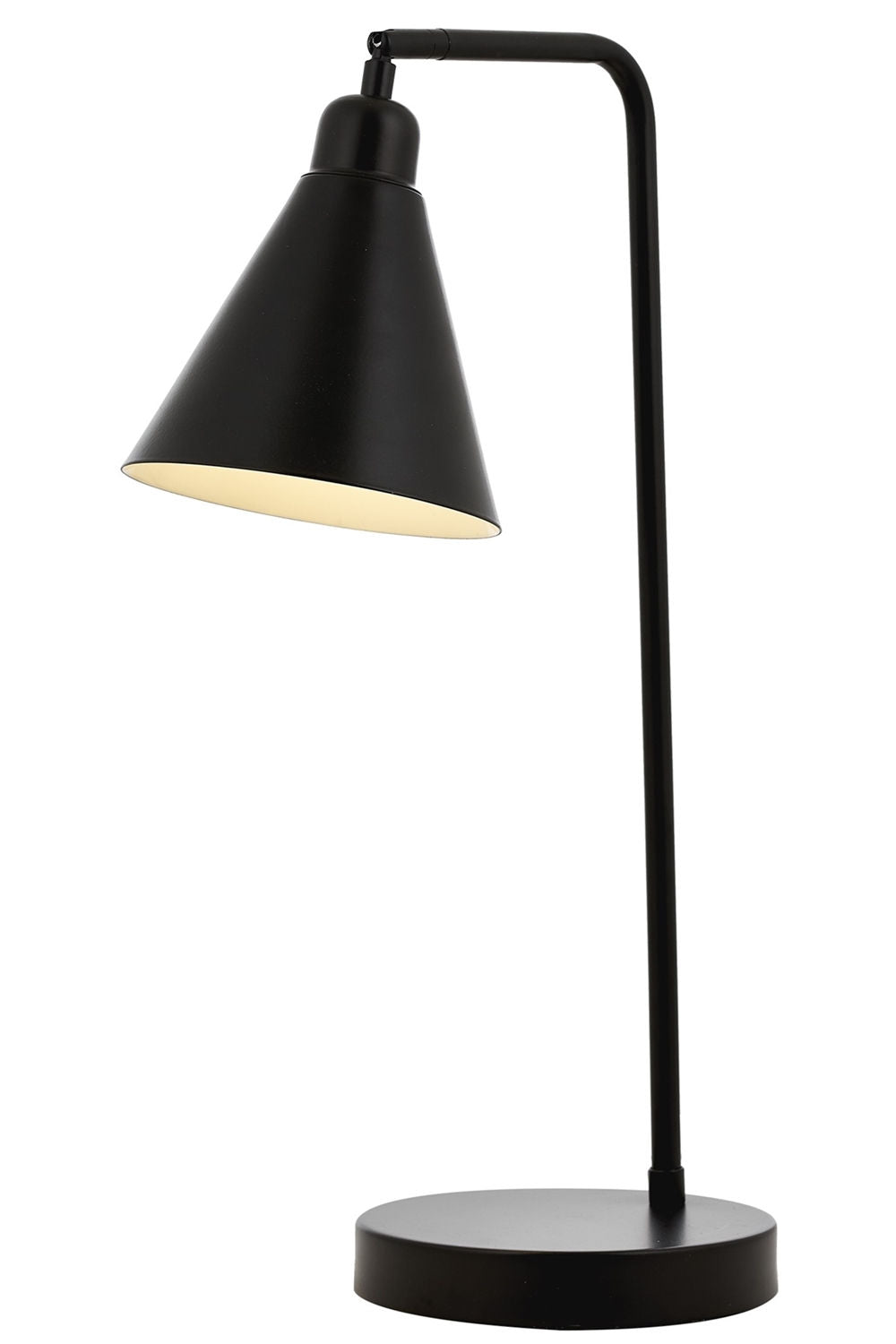 Produktbillede af LUMI bordlampe sort metal i premium kvalitet