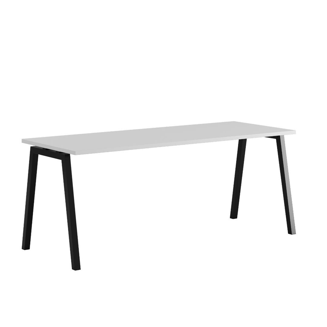 Produktbillede af Luna A Bord 180x70cm Hvid-sort på tilbud