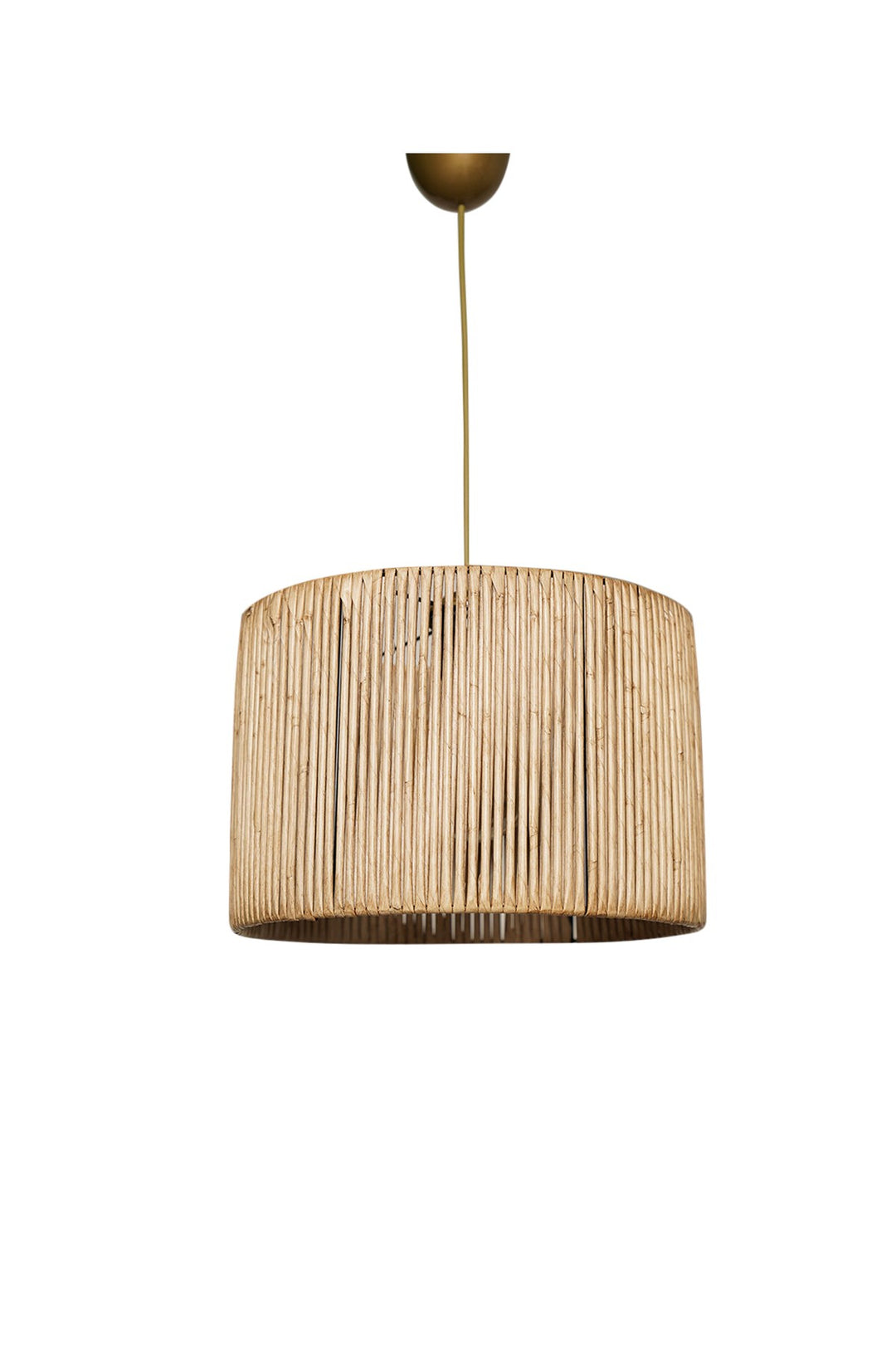 LUMI Scafati loftlampe naturfarvet metal