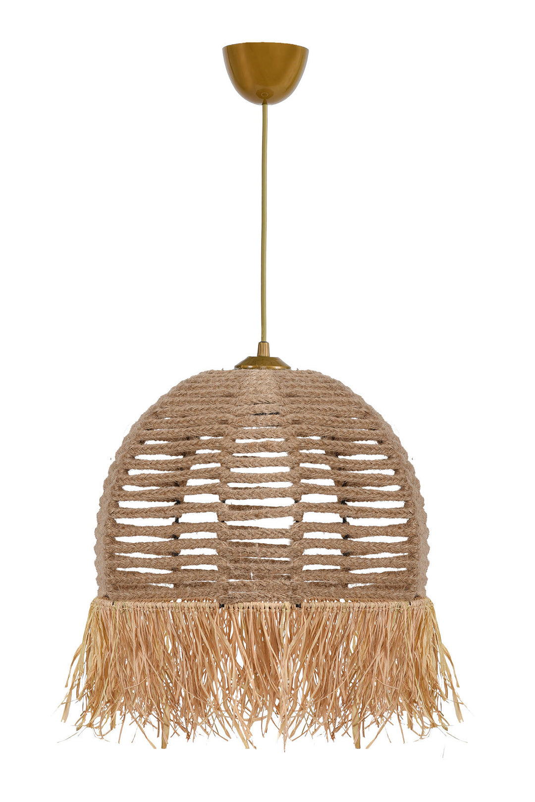 LUMI TM218 loftlampe creme bomuld og plast