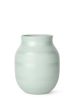 Produktbillede af Kähler Omaggio Vase H20 cm creme/mint tone i premium kvalitet