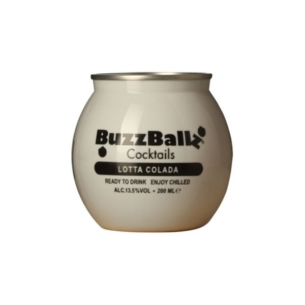 Buzzballz Lotta Colada 20 Cl ✔ Kæmpe udvalg i BuzzBalls ✔ Billig fragt og hurtig levering 2 - 5 hverdage - Varenummer: BAR-680011 / Ean: &