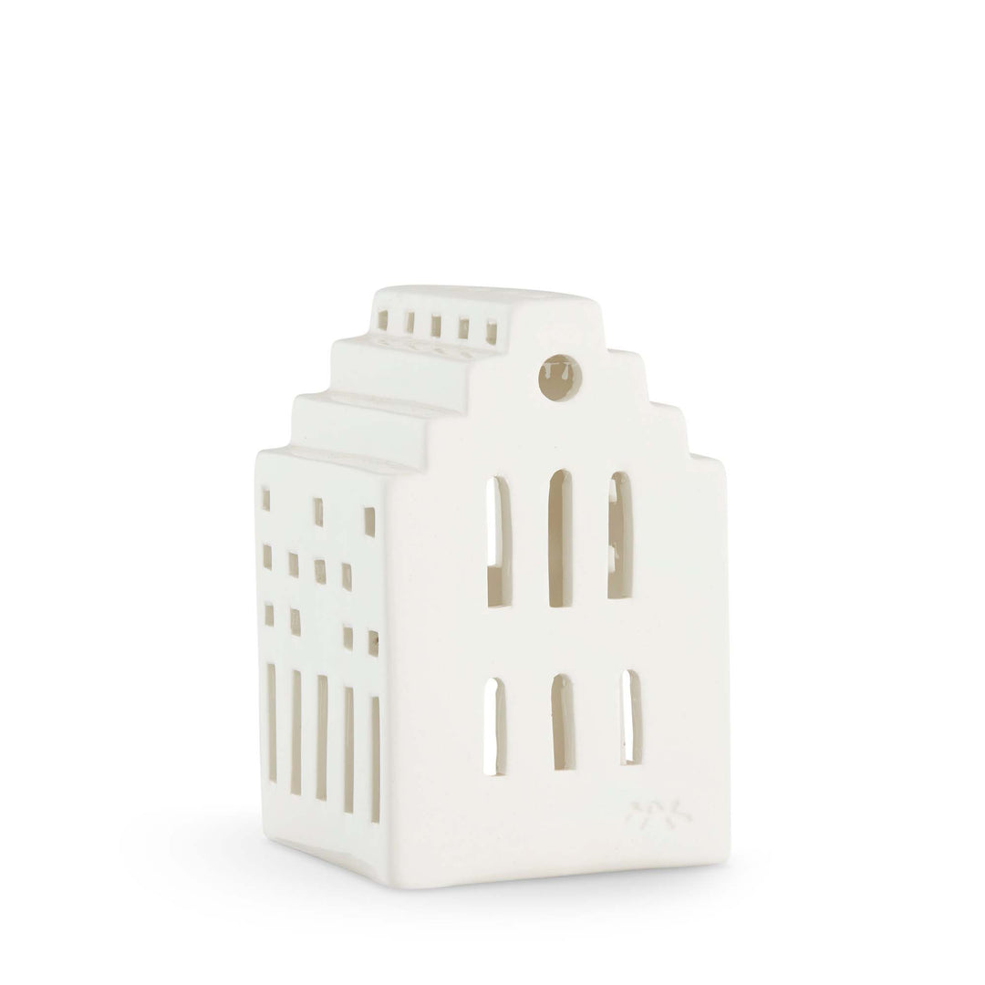 Produktbillede af Kähler Urbania Lyshus Langkirke hvid i premium kvalitet