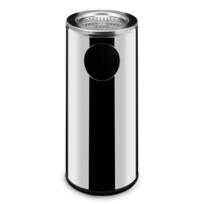 Produktbillede af Stående Affaldsbeholder Med Askebæger 33 l 240x660 Mm på tilbud – premium kvalitet og detaljer