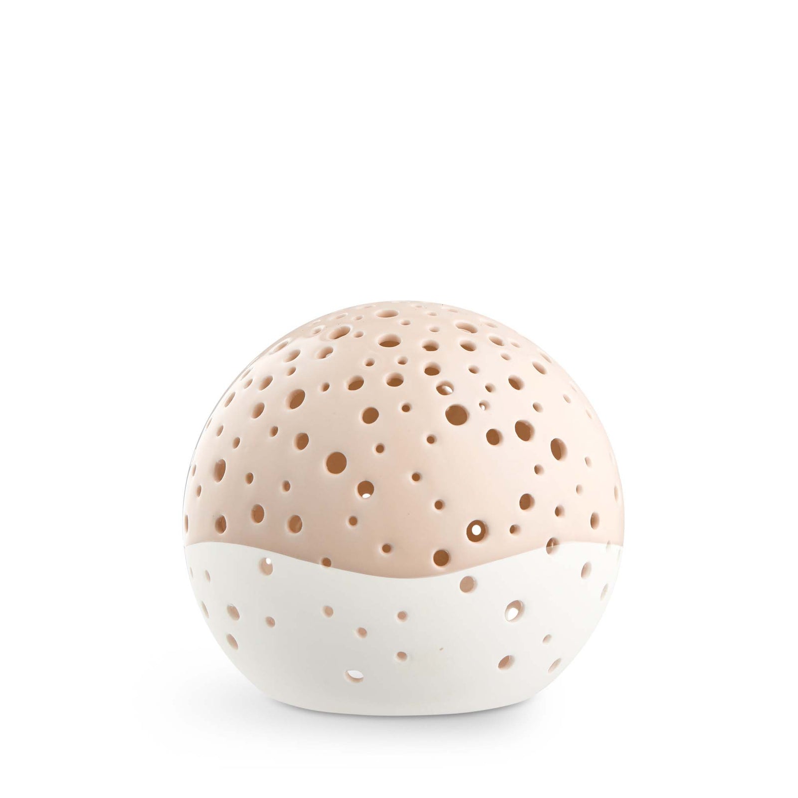 Produktbillede af Kähler Nobili Fyrfadsstage Ø14 cm nude i premium kvalitet