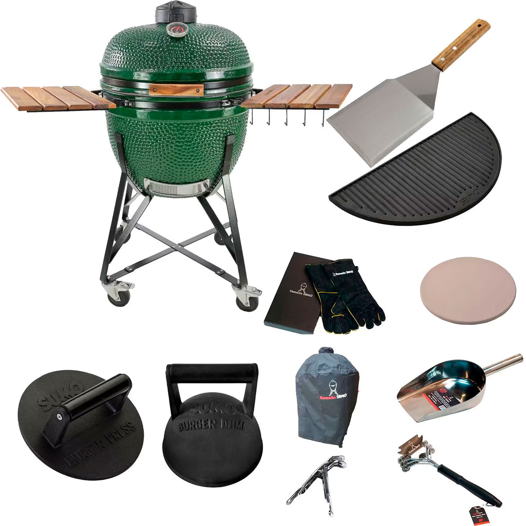 Kamado sumo Maxi Grøn m. smashpakke